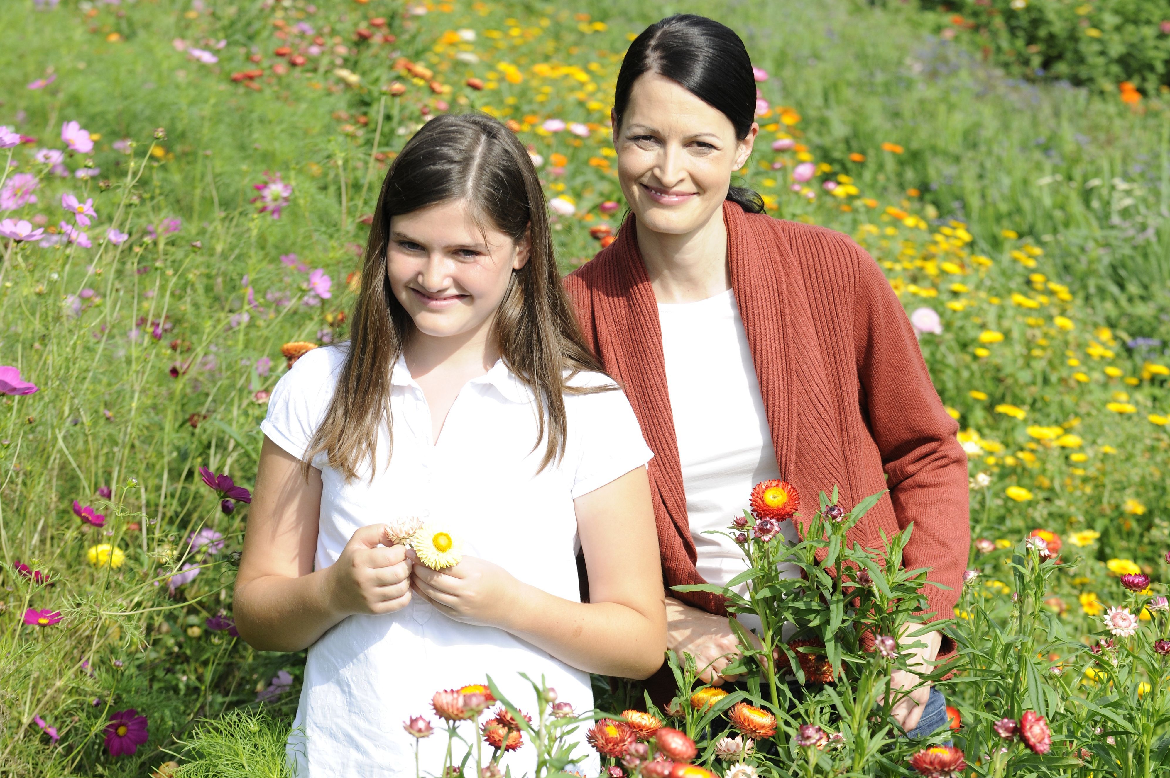 Fürstenhäusle Meersburg, Besucher auf Wiese